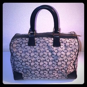 Celine Vintage Mini Duffle Handbag
